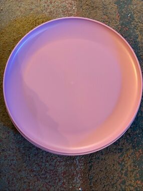 Room Essentials Pink Dinner Plate Set x 6